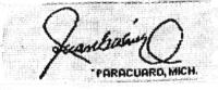 JUAN GABRIEL PARACUARO MICH