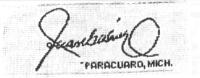 JUAN GABRIEL PARACUARO MICH