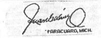 JUAN GABRIEL PARACUARO MICH