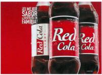 ¡EL MEJOR SABOR SE DISFRUTA EN FAMILIA! RED COLA LIGHT RED COLA RED COLA