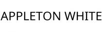 APPLETON WHITE