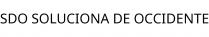 SDO SOLUCIONA DE OCCIDENTE