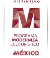 DISTINTIVO M PROGRAMA MODERNIZA ECOTURÍSTICO MÉXICO