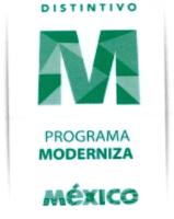 DISTINTIVO M PROGRAMA MODERNIZA MÉXICO