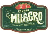 FRESAS EL MILAGRO
