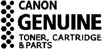 CANON GENUINE TONER; CARTRIDGE & PARTS