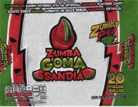 ZUMBA PICA ZUMBA GOMA SANDIA