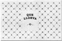 QUE LLUEVA