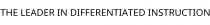 THE LEADER IN DIFFERENTIATED INSTRUCTION