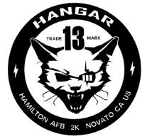 HANGAR 13 TRADE MARK HAMILTON AFB 2K NOVATO CA US