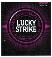 WILD LUCKY STRIKE R.A. PATTERSON TOBACCO