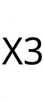 X3
