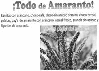 ¡TODO DE AMARANTO!