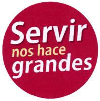 SERVIR NOS HACE GRANDES