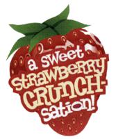 A SWEET STRAWBERRY CRUNCH-SATION