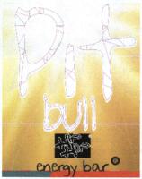 PIT BULL HIP HOP ENERGY BAR
