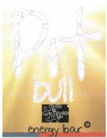 PIT BULL HIP HOP ENERGY BAR