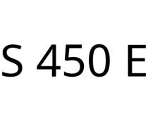S 450 E