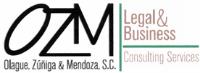 OZM OLAGUE ZUÑIGA & MENDOZA LEGAL & BUSINESS CONSULTING SERVICES.