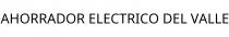 AHORRADOR ELECTRICO DEL VALLE