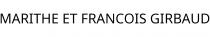 MARITHE ET FRANCOIS GIRBAUD