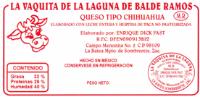 LA VAQUITA DE LA LAGUNA DE BALDE RAMOS