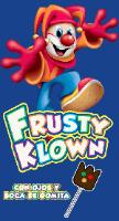 FRUSTY KLOWN CON OJOS Y BOCA DE GOMITA