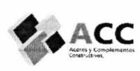 ACC ACEROS Y COMPLEMENTOS CONSTRUCTIVOS