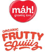 MÁH! GROWING LOVE ORGANIC FRUTTY SQUIIIZ