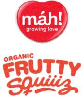 MÁH! GROWING LOVE ORGANIC FRUTTY SQUIIIZ