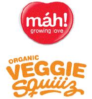 MÁH! GROWING LOVE ORGANIC VEGGIE SQUIIIZ
