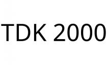 TDK 2000