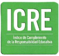 ICRE; ÍNDICE DE CUMPLIMIENTO DE LA RESPONSABILIDAD EDUCATIVA