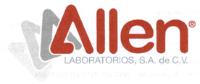 ALLEN LABORATORIOS; S.A. DE C.V.