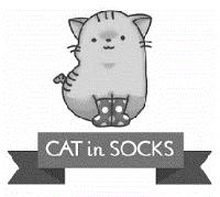 CAT IN SOCKS
