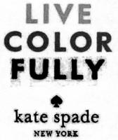LIVE COLORFULLY KATE SPADE NEW YORK