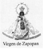 VIRGEN DE ZAPOPAN