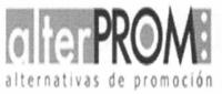 ALTERPROM ALTERNATIVAS DE PROMOCIÓN