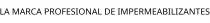 LA MARCA PROFESIONAL DE IMPERMEABILIZANTES