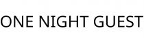 ONE NIGHT GUEST
