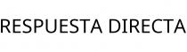 RESPUESTA DIRECTA