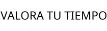 VALORA TU TIEMPO