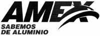 AMEX SABEMOS DE ALUMINIO