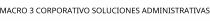 MACRO 3 CORPORATIVO SOLUCIONES ADMINISTRATIVAS