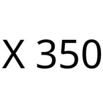 X 350