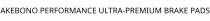 AKEBONO PERFORMANCE ULTRA-PREMIUM BRAKE PADS