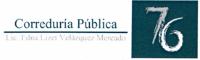 CORREDURIA PUBLICA 76 LIC. EDNA LIZET VELÁZQUEZ MERCADO