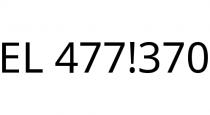 EL 477!370