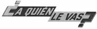 ¿A QUIÉN LE VAS?