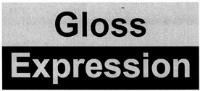 GLOSS EXPRESSION